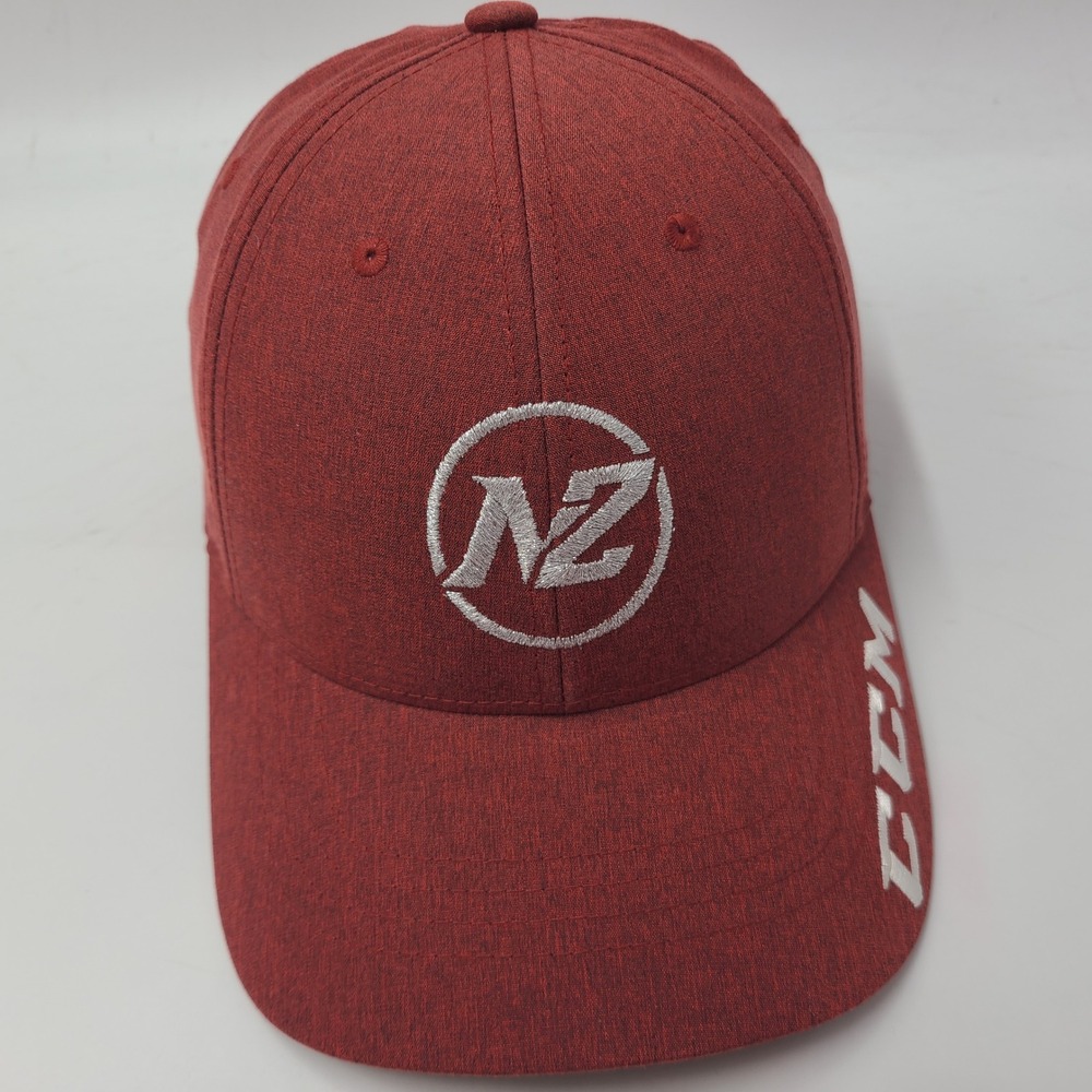 CCM‎ Hat Snapback Red Heathered Hockey Logo NZ N2 Polyester Casual Sports Men